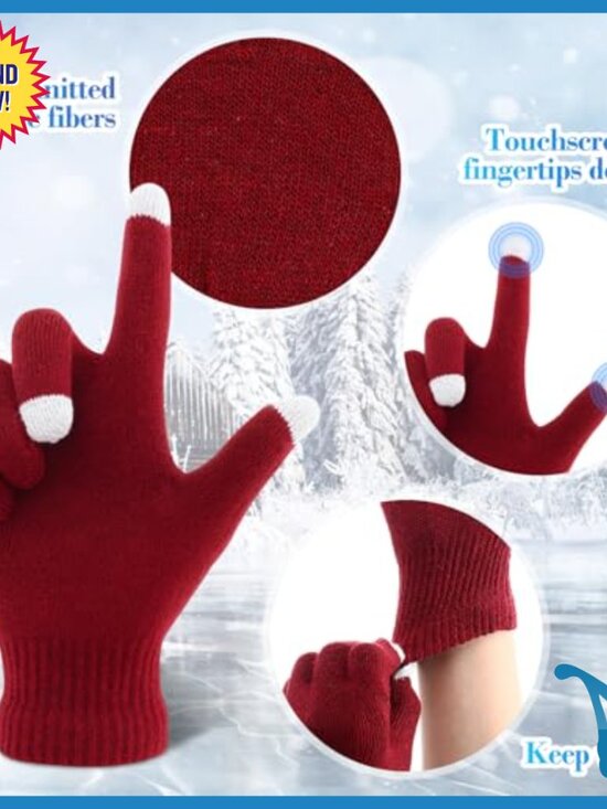 240-Piece Winter Accessory Bundle: Beanie Gloves Scarf Socks Earmuffs main image 5
